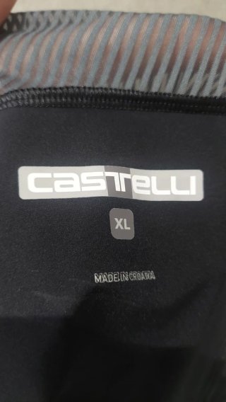 Maillot Ciclismo hombre Castelli Negro Talla M
