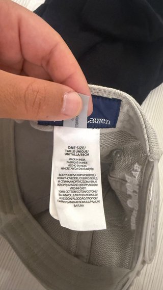 Gorra Polo Ralph Lauren Gris