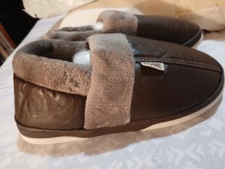 Zapatillas de casa invierno marrones