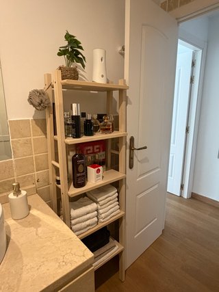 Estantería con forma de escalera madera Natural