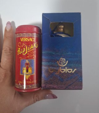 Set Mini Profumi Vintage Versace Red Jeans & Byblo