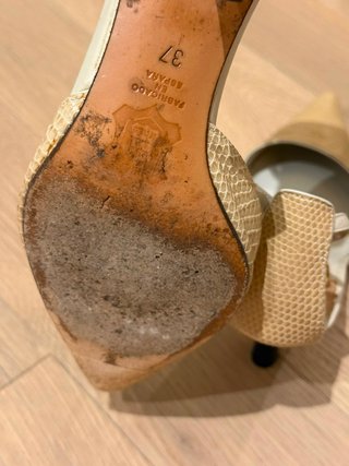 Zapatos de Tacón Balenciaga Paris-Efecto Serpiente