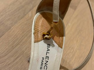 Zapatos de Tacón Balenciaga Paris-Efecto Serpiente