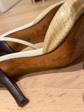 Zapatos de Tacón Balenciaga Paris-Efecto Serpiente