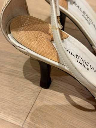 Zapatos de Tacón Balenciaga Paris-Efecto Serpiente