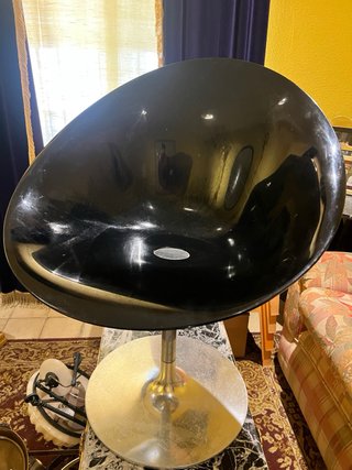 Silla Kartell Negra Diseño Moderno