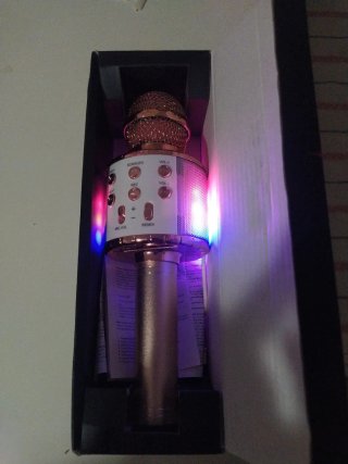 Micrófono Karaoke Hi-Fi Speaker Bluetooth