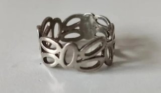 Anillos Aros Plata de Ley Ajustables