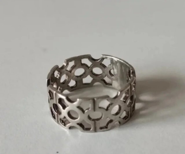 Anillos Aros Plata de Ley Ajustables