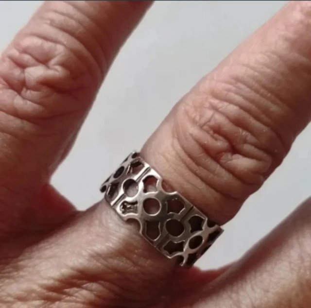 Anillos Aros Plata de Ley Ajustables