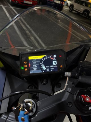 KTM 390 RC Sportbike Naranja/Azul