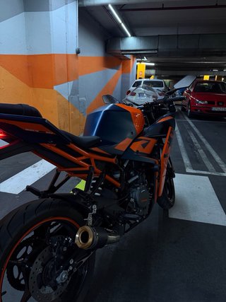 KTM 390 RC Sportbike Naranja/Azul