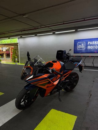 KTM 390 RC Sportbike Naranja/Azul