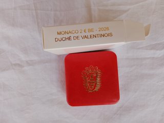 2€ Monaco 2026 Duche de Valentinois Proof