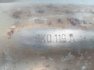Tubo escape 8k0253411 8k0120a audi a4 ber. 92679
