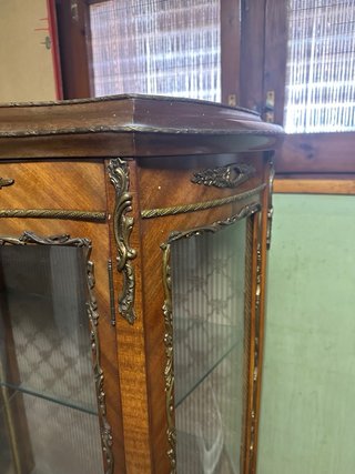 Vitrina Antigua Estilo Francés Luis XV