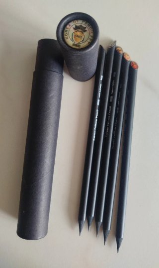 Matite HB con motivo coreano
