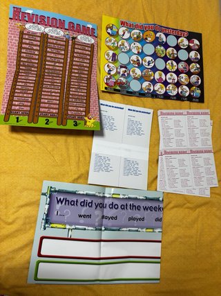 Posters y juegos INGLÉS. Materiales para profes