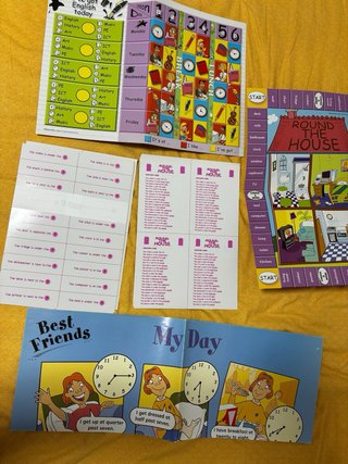 Posters y juegos INGLÉS. Materiales para profes