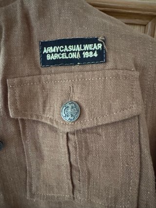 Chaqueta militar SINTY marrón
