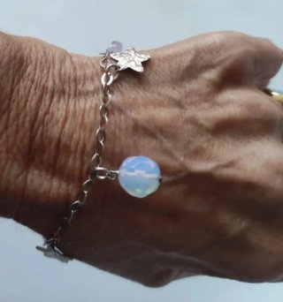 Pulseras Plata de Ley con Abalorios