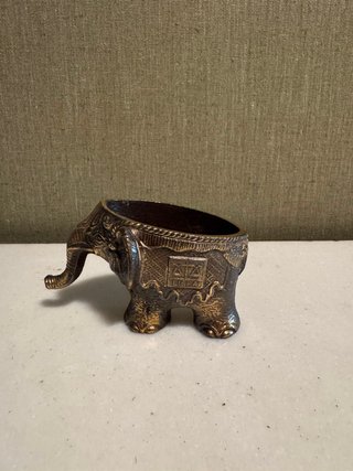 Cenicero Bronce Elefante Libra Decorativo