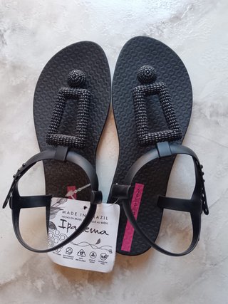 Chanclas Ipanema Negras 35/36 Nuevas con etiqueta