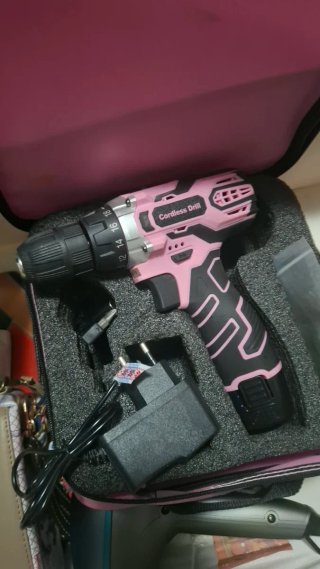 Taladro Inalámbrico Rosa