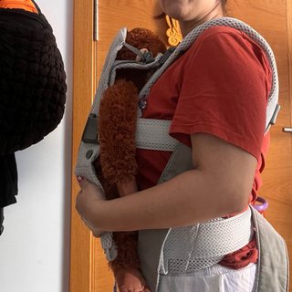 Mochila Portabebés BabyBjörn One Air Plata