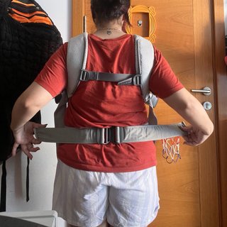 Mochila Portabebés BabyBjörn One Air Plata