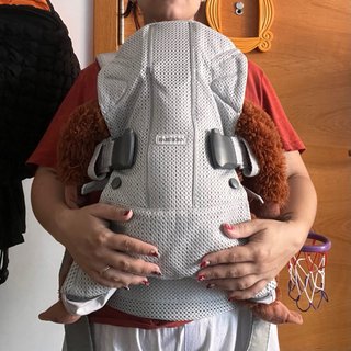 Mochila Portabebés BabyBjörn One Air Plata