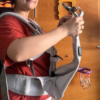 Mochila Portabebés BabyBjörn One Air Plata
