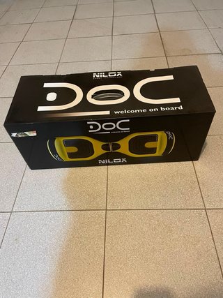 Hoverboard Amarillo DOC NILOX, sin batería
