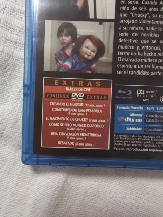 El Muñeco Diabólico Blu-ray (Chucky)(Child's Play)