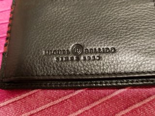 Cartera Piel Miguel Bellido Negra nueva a estrenar