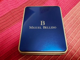 Cartera Piel Miguel Bellido Negra nueva a estrenar