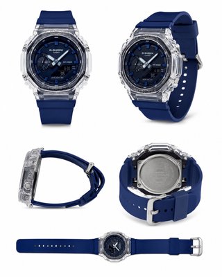 Reloj Casio G-Shock Transparente Azul