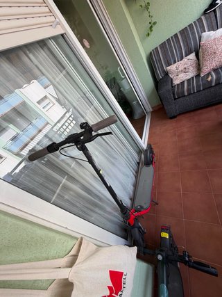 Patinete Eléctrico Rojo ninebot