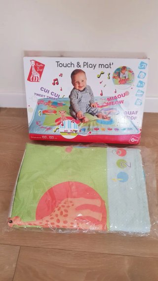 Manta musical Sophie la girafe