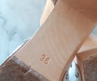 Zoccoli Scholl Pescura tacco introvabili