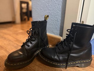 Botas Dr. Martens Clásicas Militares Negras
