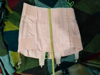Corsé faja beige/rosa