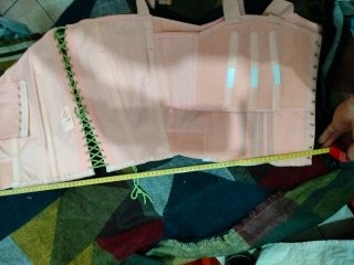 Corsé faja beige/rosa