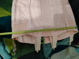 Corsé faja beige/rosa