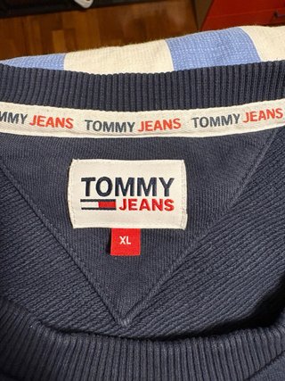 Felpa Tommy Jeans Blu