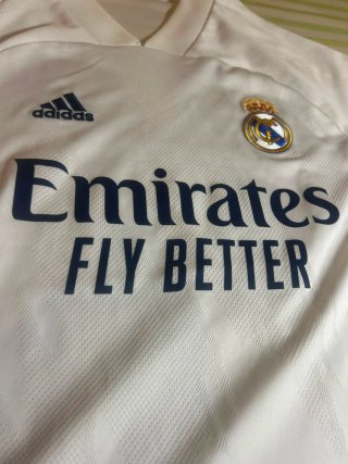 Camiseta Real Madrid 2020/21 Adidas Aeroready Niño