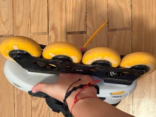 Patines en línea talla 44 + protecciones