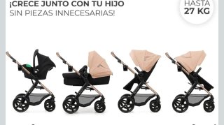 Carrito de bebé Kinderkraft MOOV2 rosado