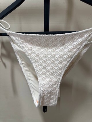 Bikini Oysho Blanco Texturizado