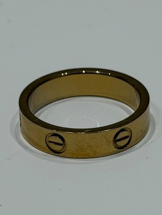 Anillo Cartier de Diseño Estilo "Love" - Talla 60